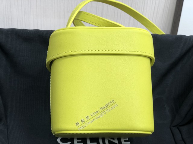 Celine專櫃2022春夏新款BOXTRIOMPHE系列手袋 199263 賽琳立體小水桶包單肩斜挎小包 sldj2252